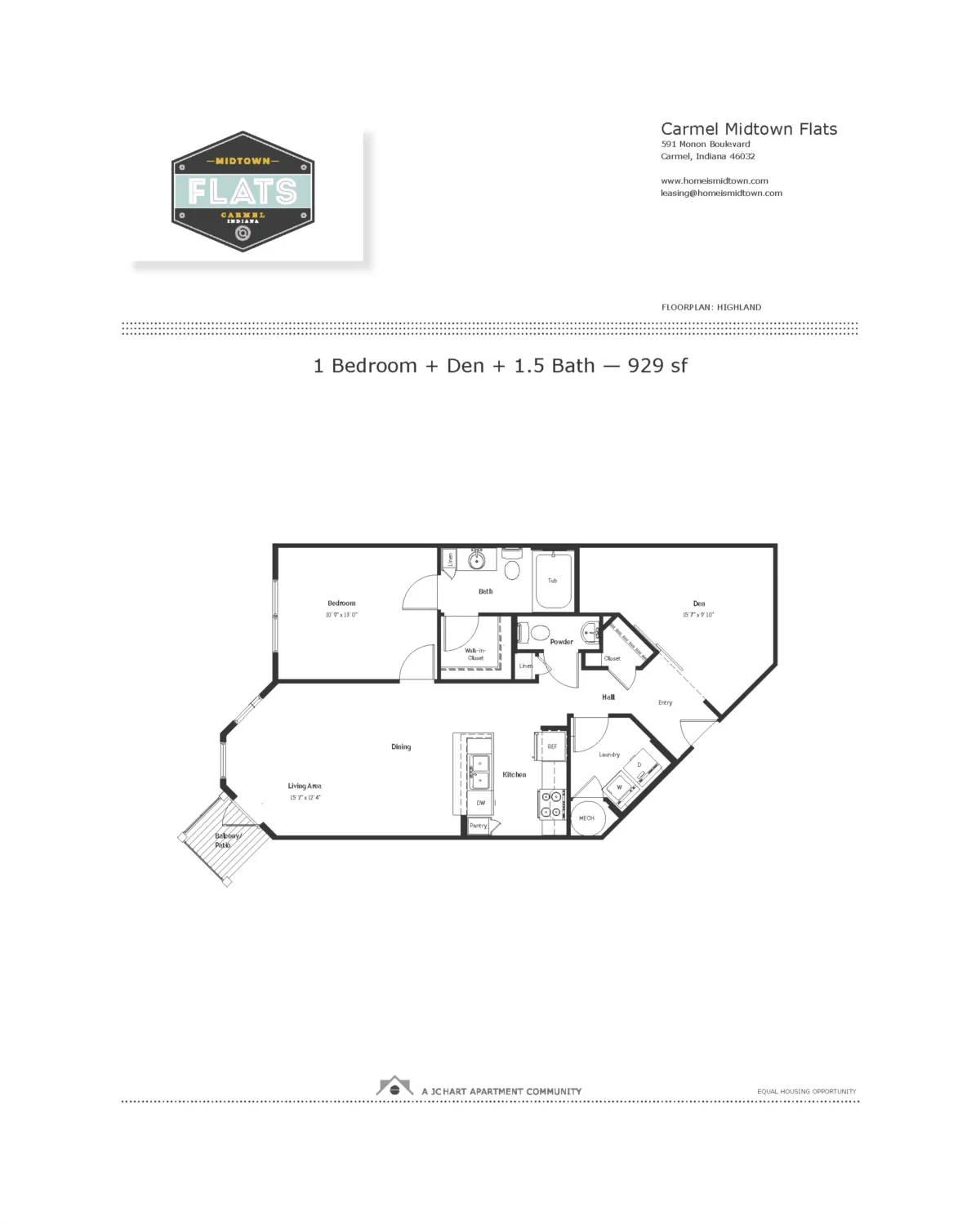 Highland floor plan Highland floor plan