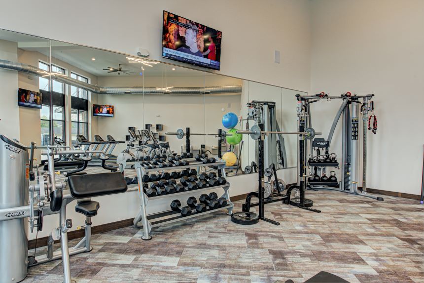 Midtown Flats Fitness Area
