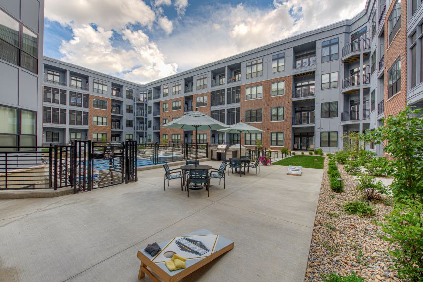 Midtown Flats Pool Area